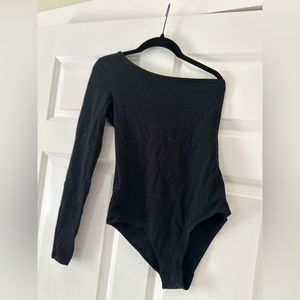 REVOLVE Black One Shoulder Body Suit